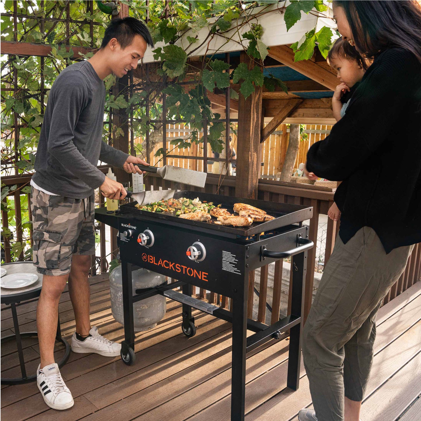 28" Griddle Cooking Station