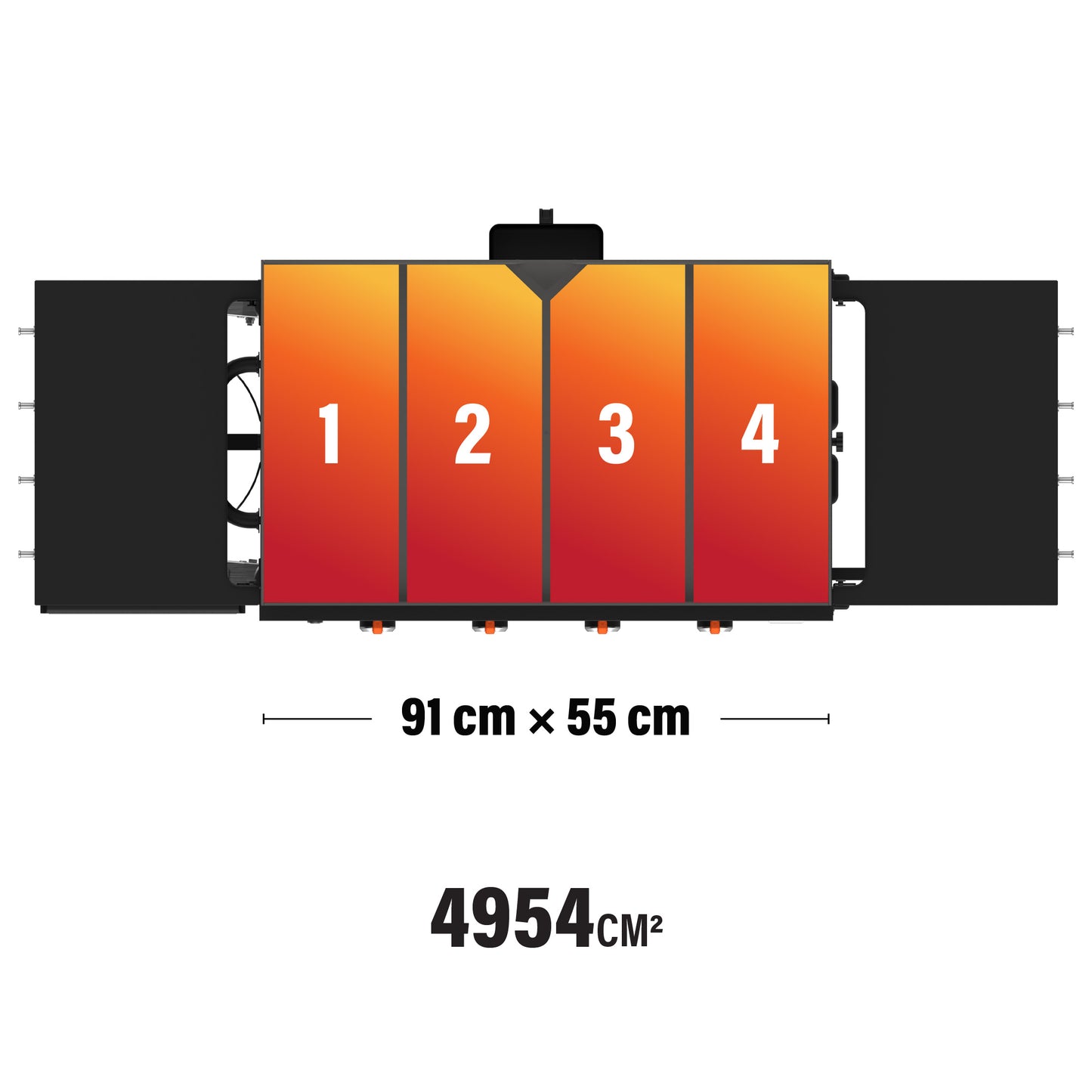 36" Griddle with Hard Cover