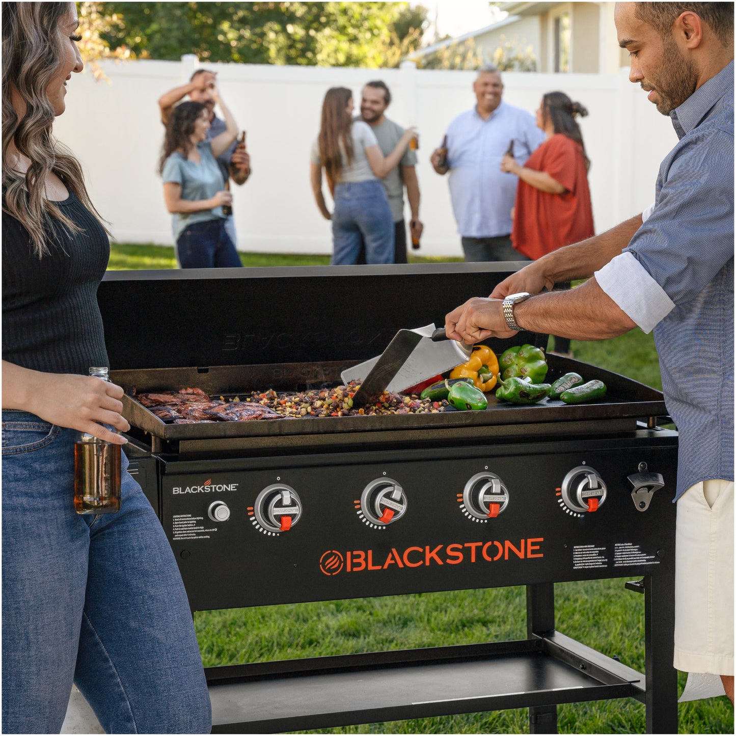 36" Griddle with Hard Cover