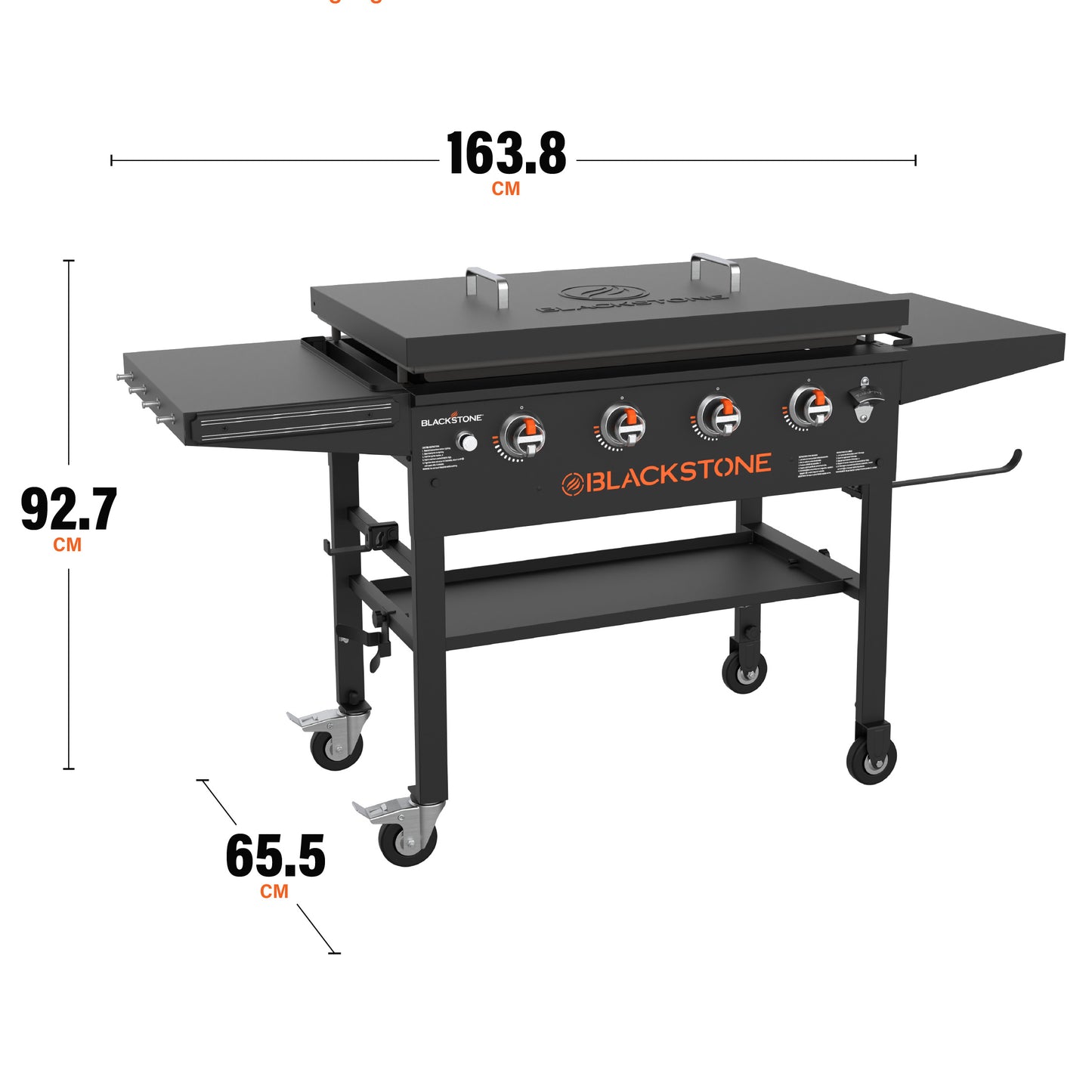 36" Griddle with Hard Cover