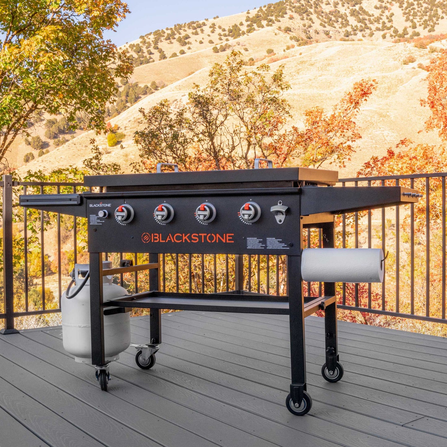 36" Griddle with Hard Cover