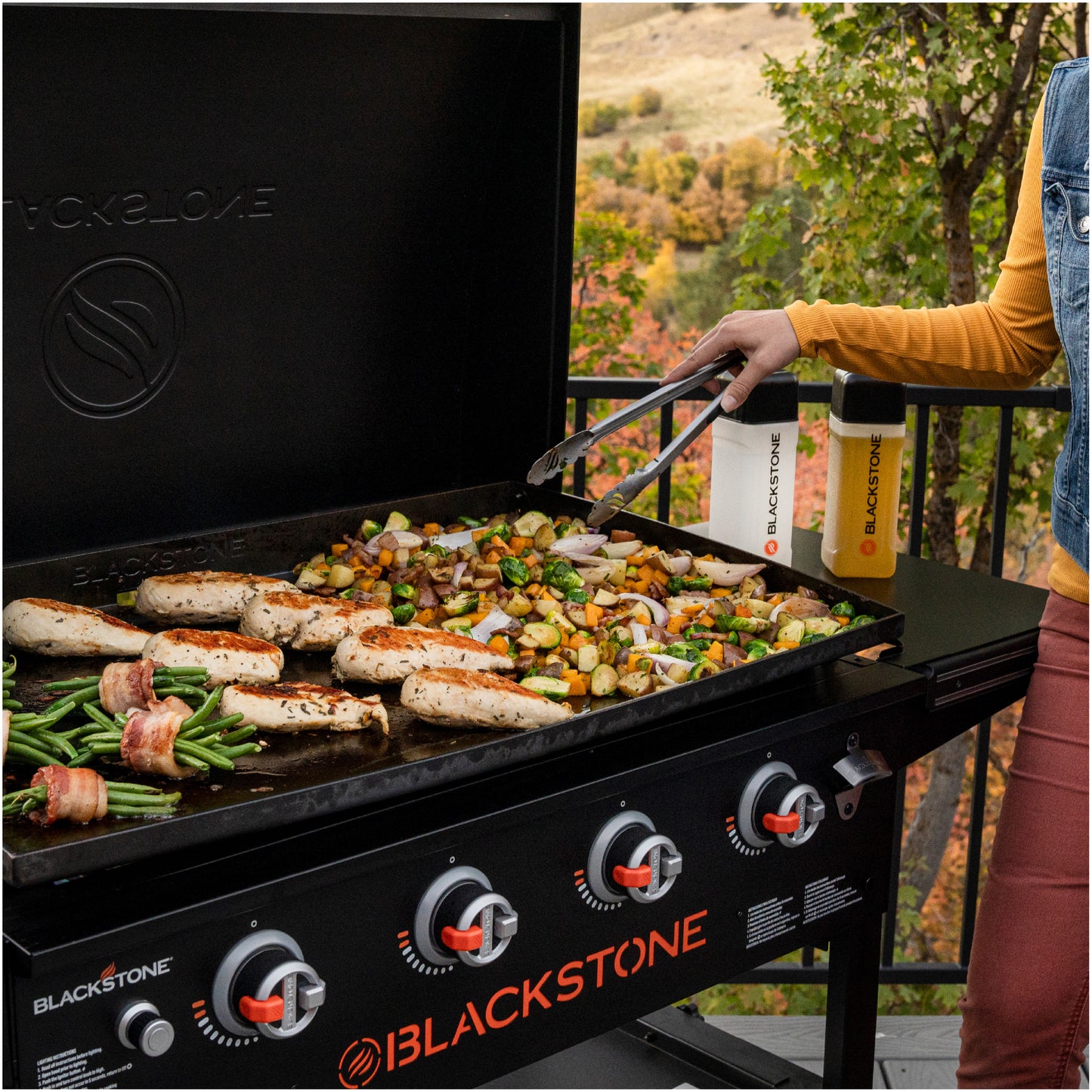 36" Griddle with Hood