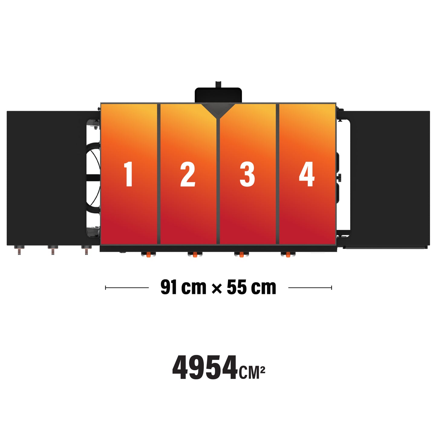 36" Griddle with Hood