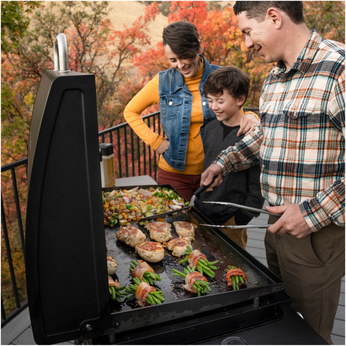 36" Griddle with Hood