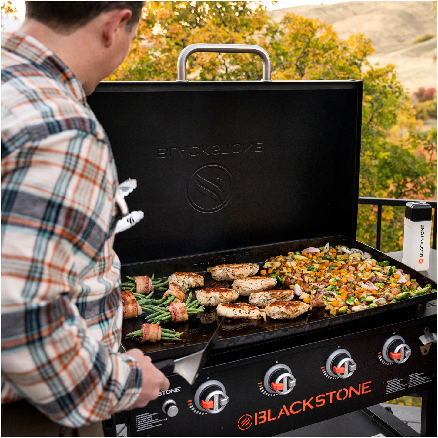 36" Griddle with Hood