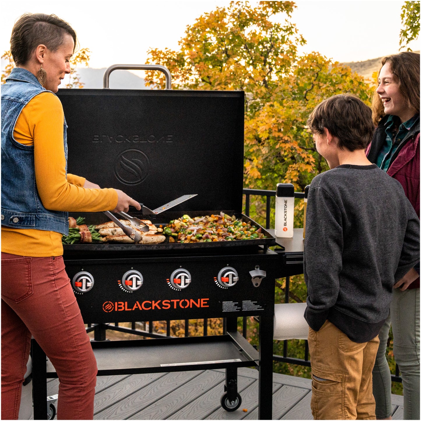 36" Griddle with Hood
