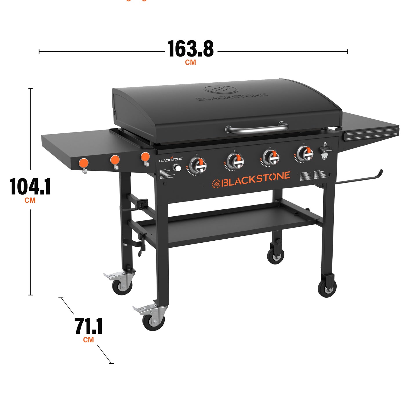 36" Griddle with Hood