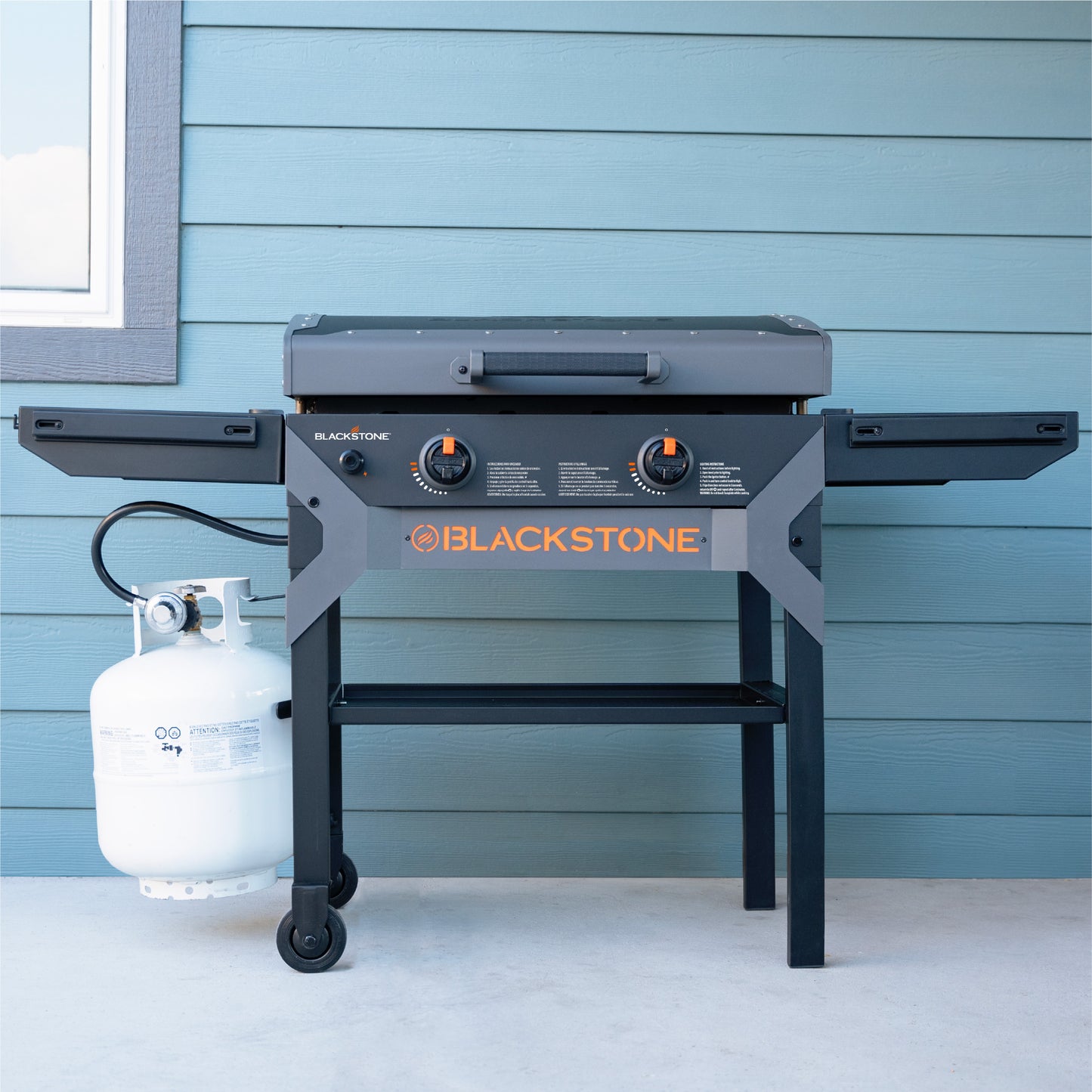 28" Iron Forged Griddle Station with Hood