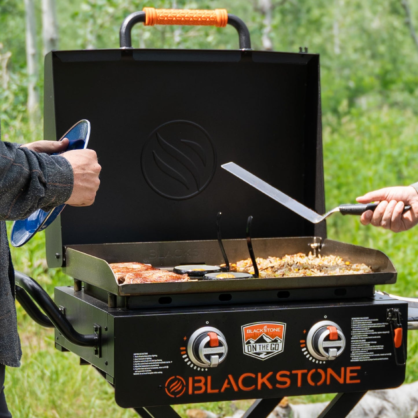 OTG 22” Griddle with Flexfold Legs
