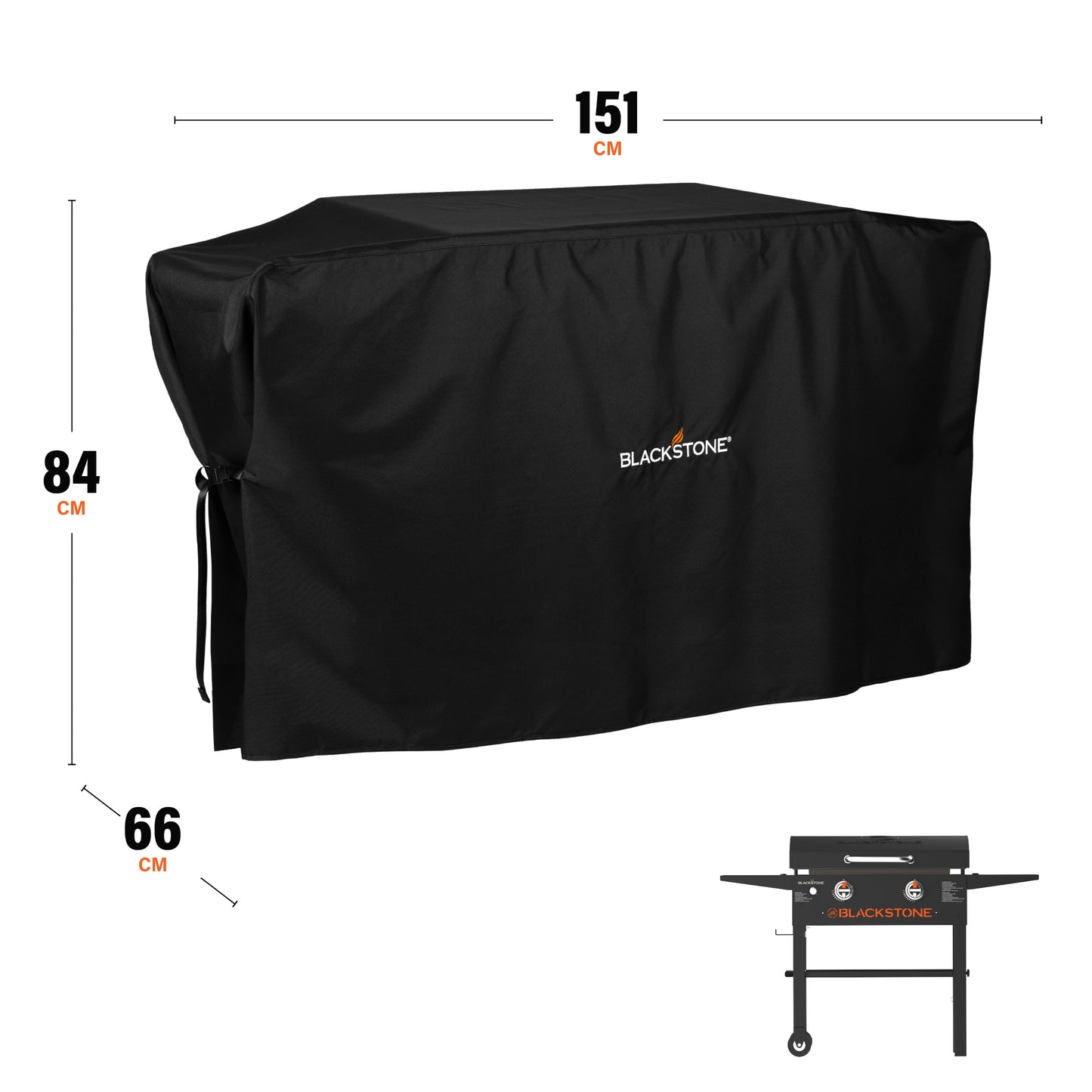 28" Griddle with Hood Cover