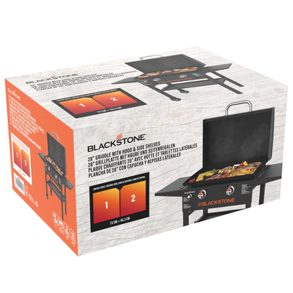 28” Griddle with Hood