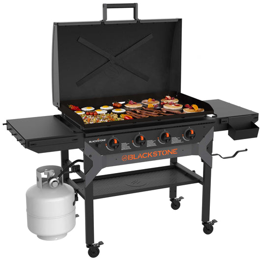 36" Iron Forged Griddle with Hood