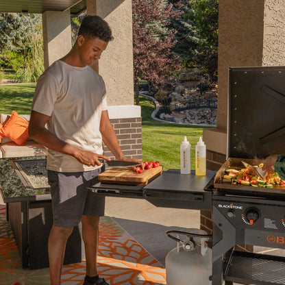 36" Iron Forged Griddle with Hood
