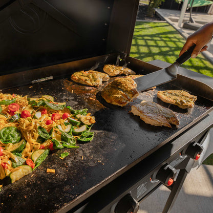 36" Iron Forged Griddle with Hood