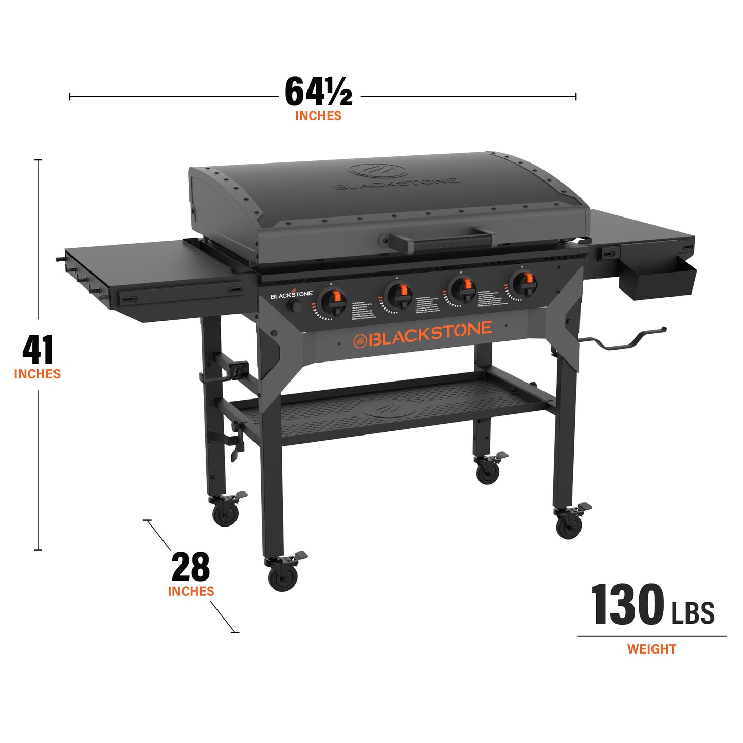 36" Iron Forged Griddle with Hood