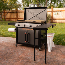 Culinary 36” Griddle with Folding Side Table and Cabinet