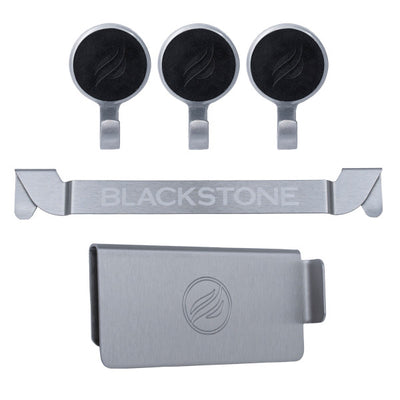 Blackstone Fettauffang-Klappe und Zubehörhalter 